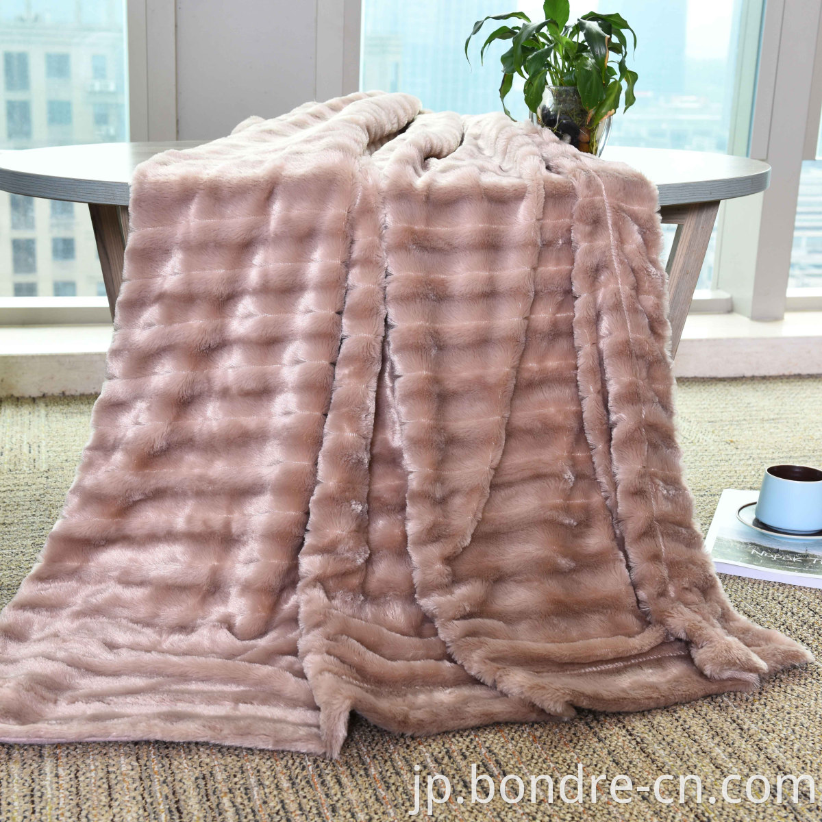 PV fleece double layers blanket (1)